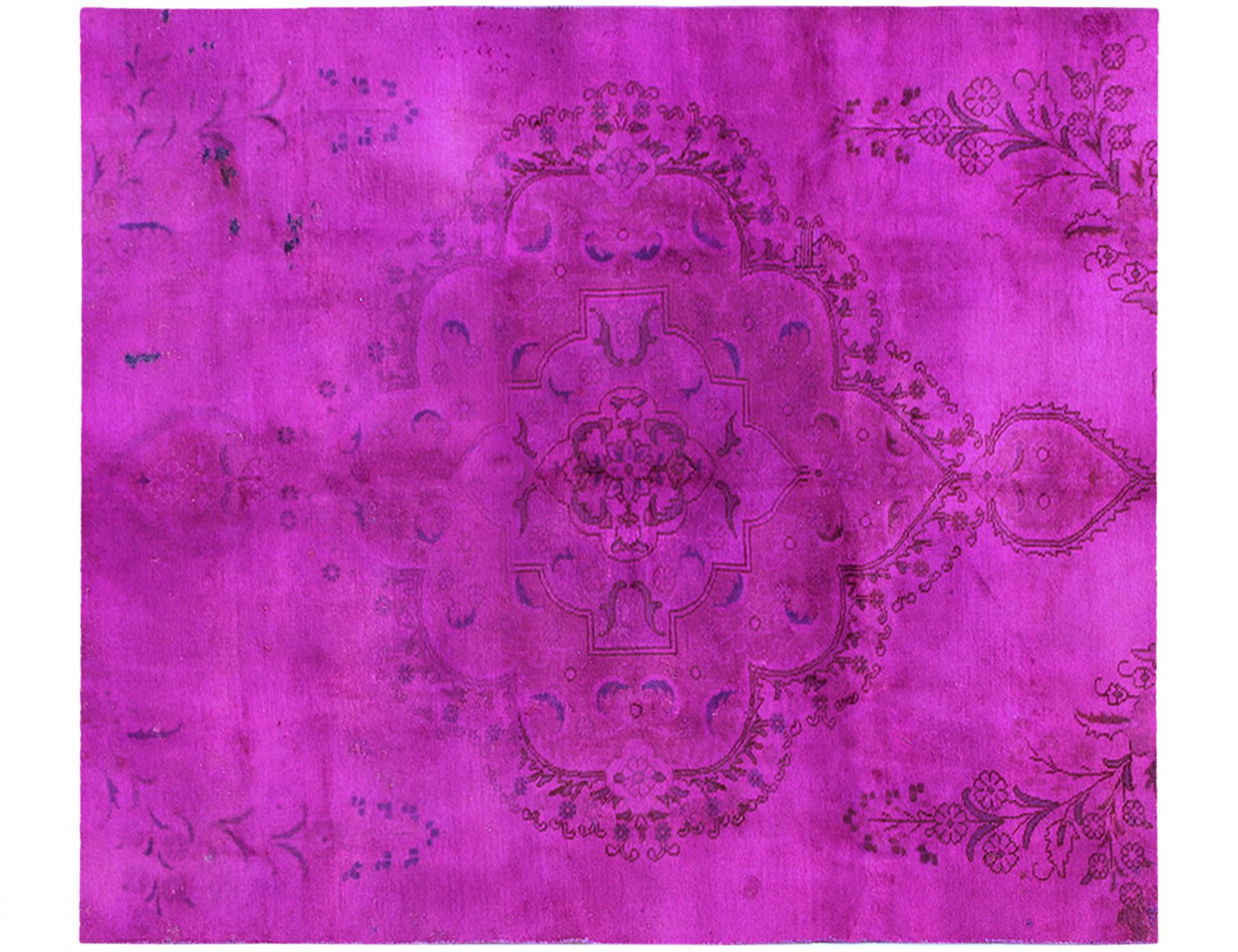 Persischer Vintage Teppich  lila <br/>250 x 205 cm