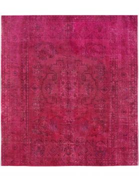 Tappeto Vintage 263 X 263 rosso