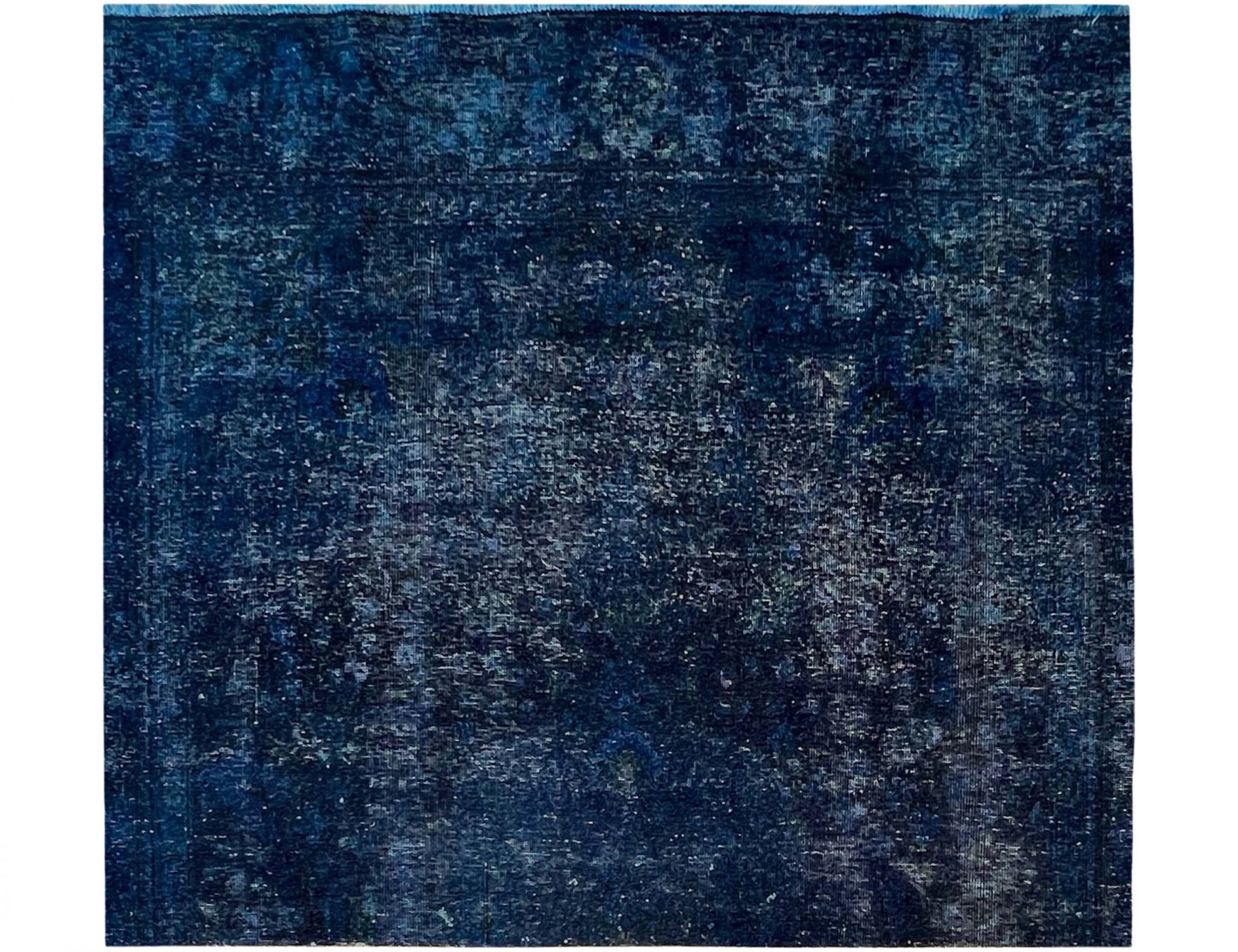 Tappeto Vintage  blu <br/>136 x 136 cm