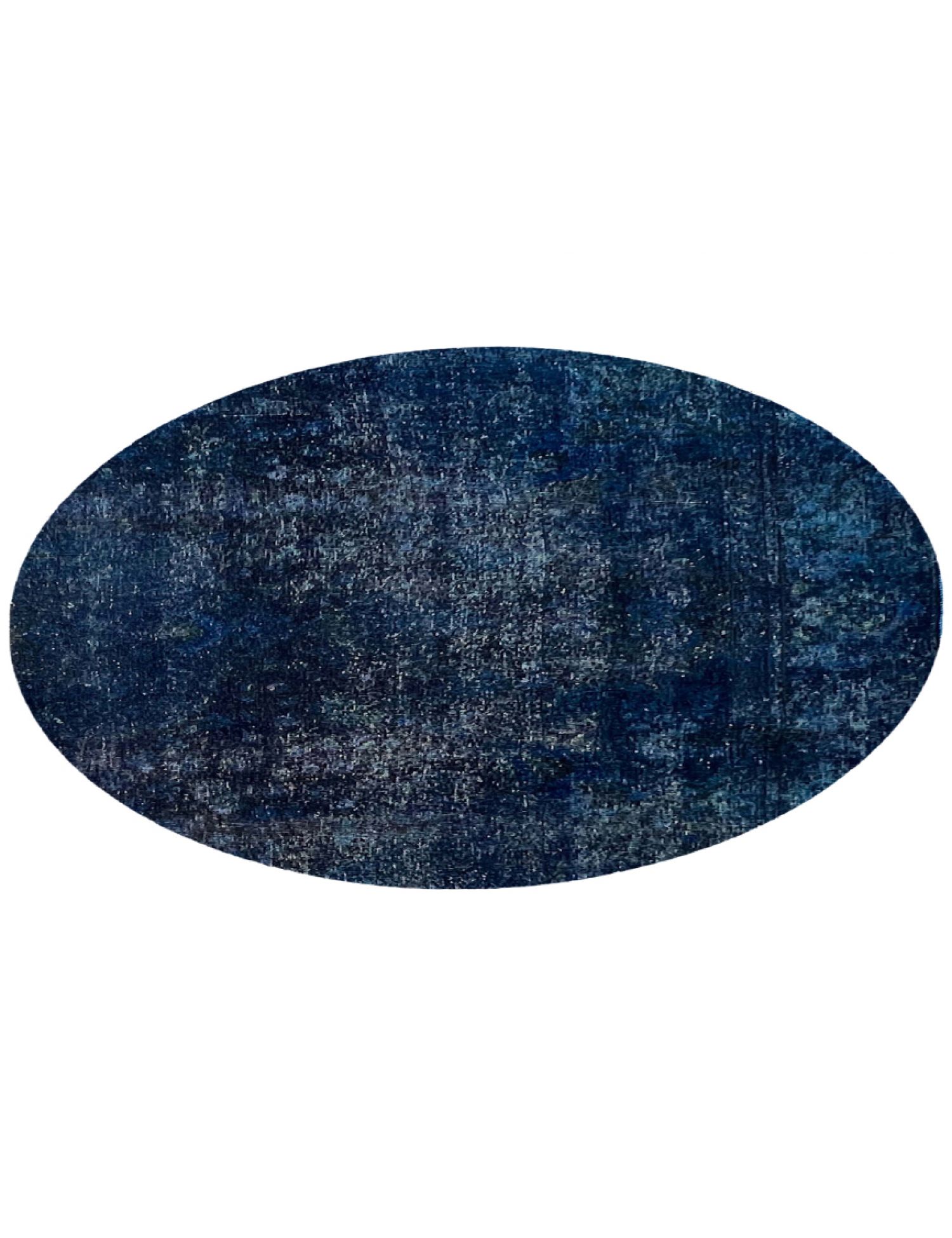 Vintage Teppich  blau <br/>136 x 136 cm
