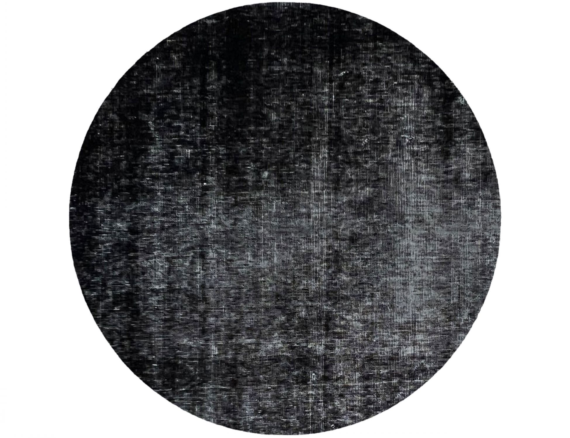 Tappeto vintage persiano  nero <br/>115 x 115 cm