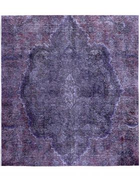 Alfombra vintage 187 X 187 azul