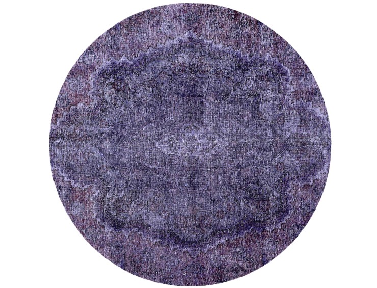 Bleu Persan Vintage Tapis 187 x 187 cm