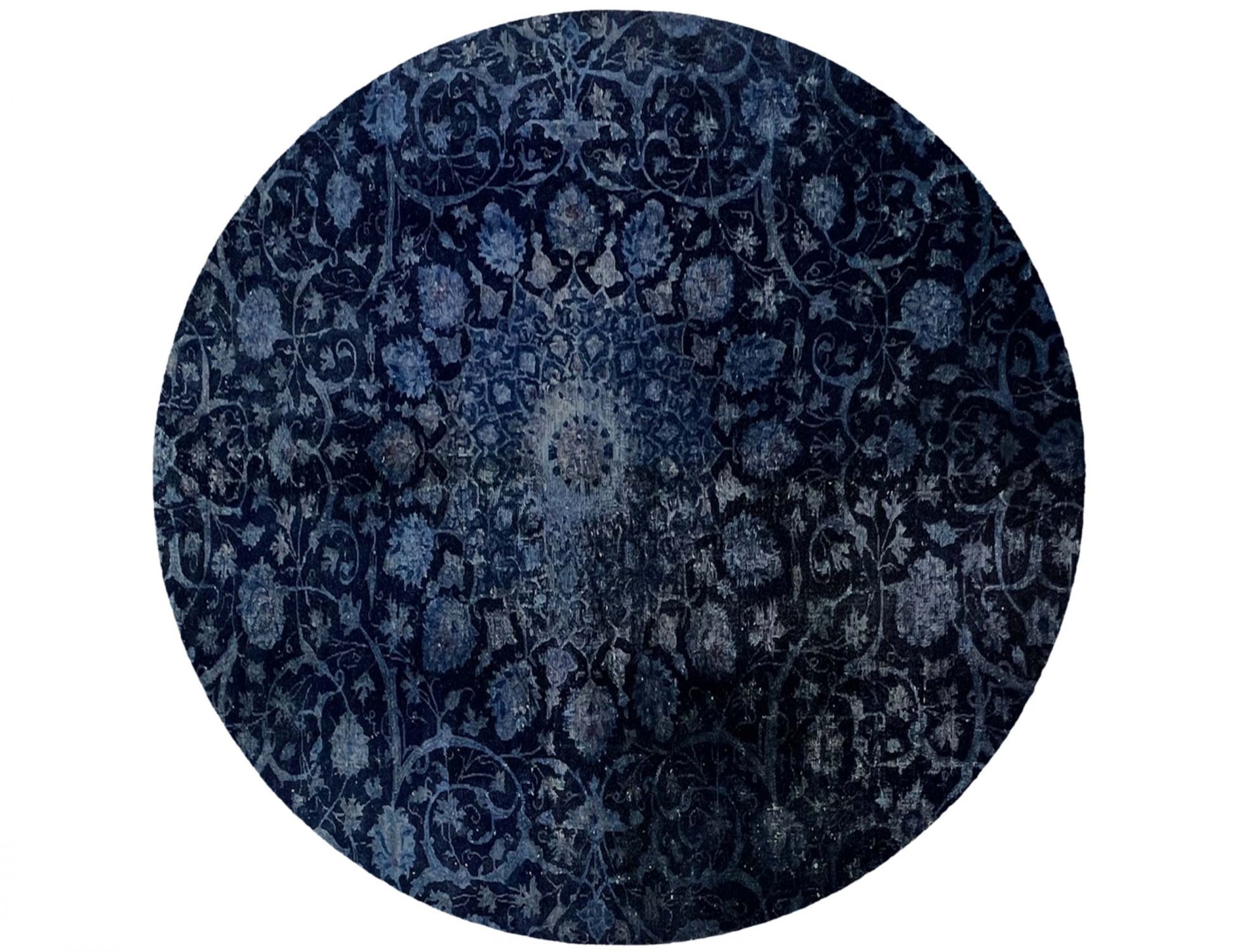 Vintage Teppich  blau <br/>148 x 148 cm