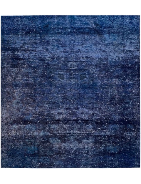 Blau Persien Vintage Teppich 173 x 173 cm