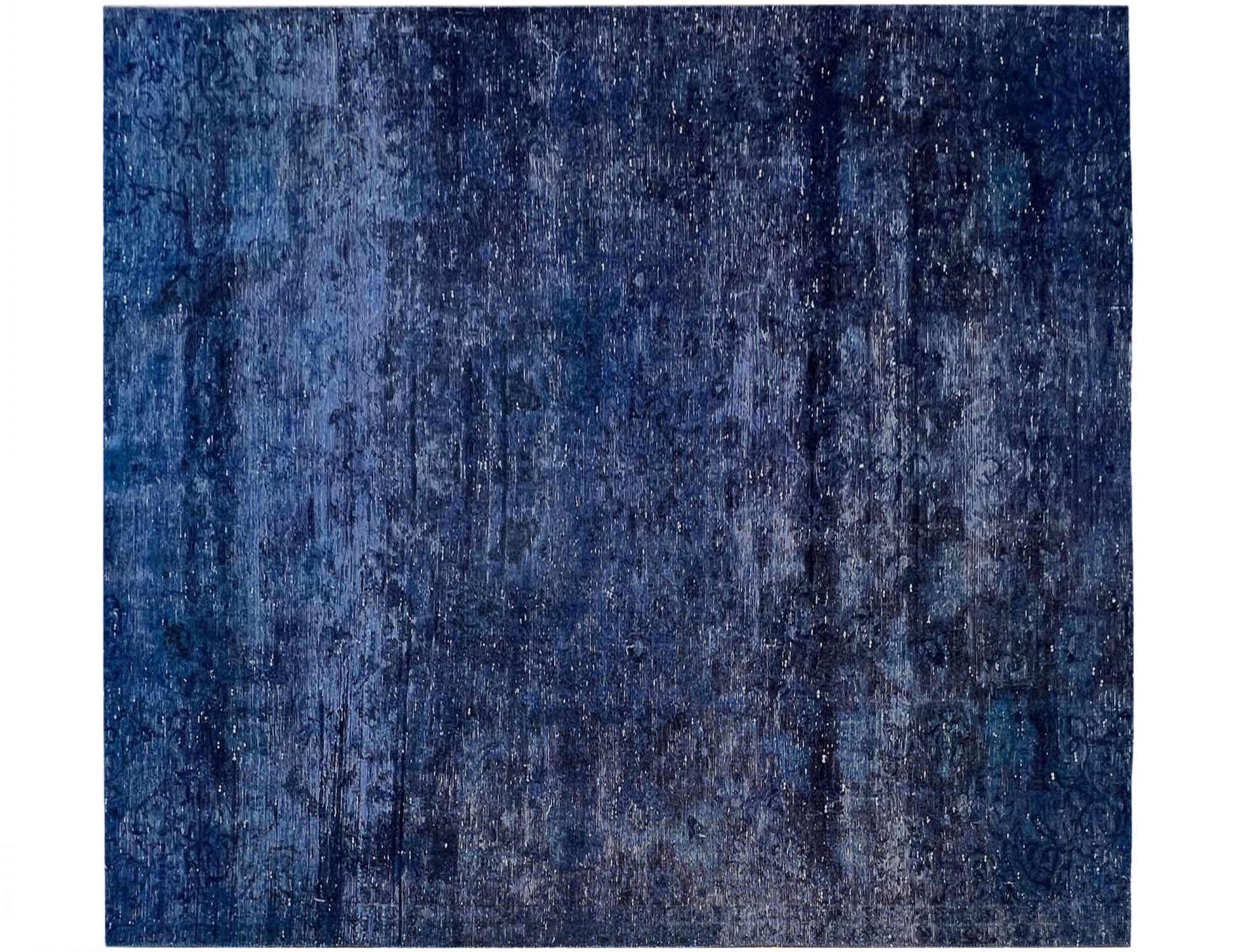 Vintage Teppich  blau <br/>173 x 173 cm