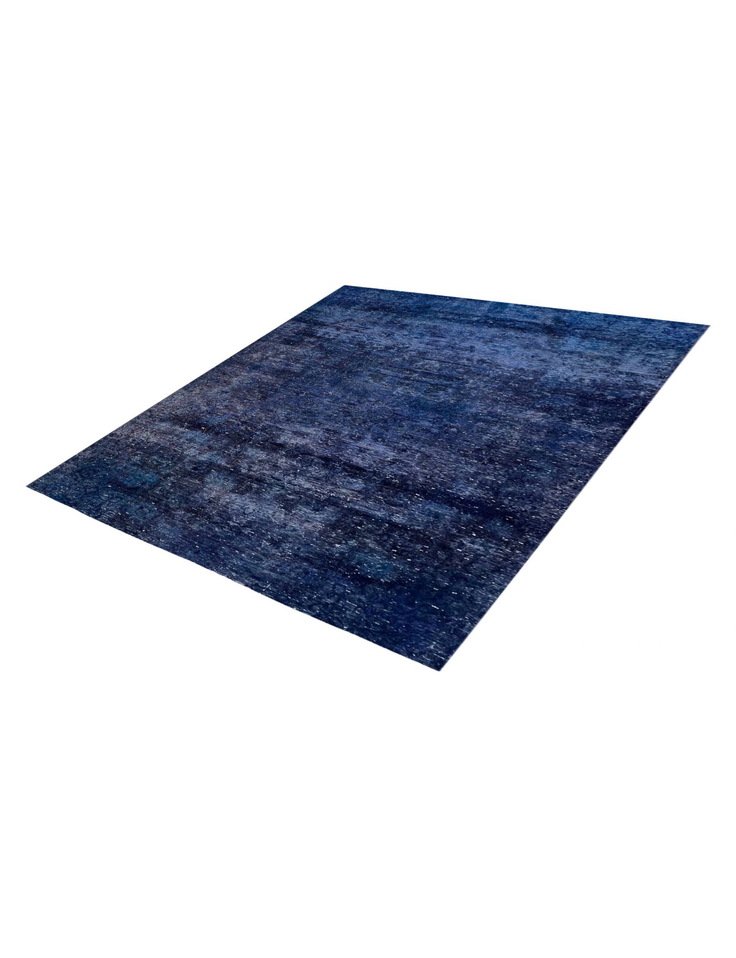 Vintage Teppich  blau <br/>173 x 173 cm