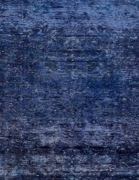 Azul Persa Alfombra vintage 173 x 173 cm - view 3