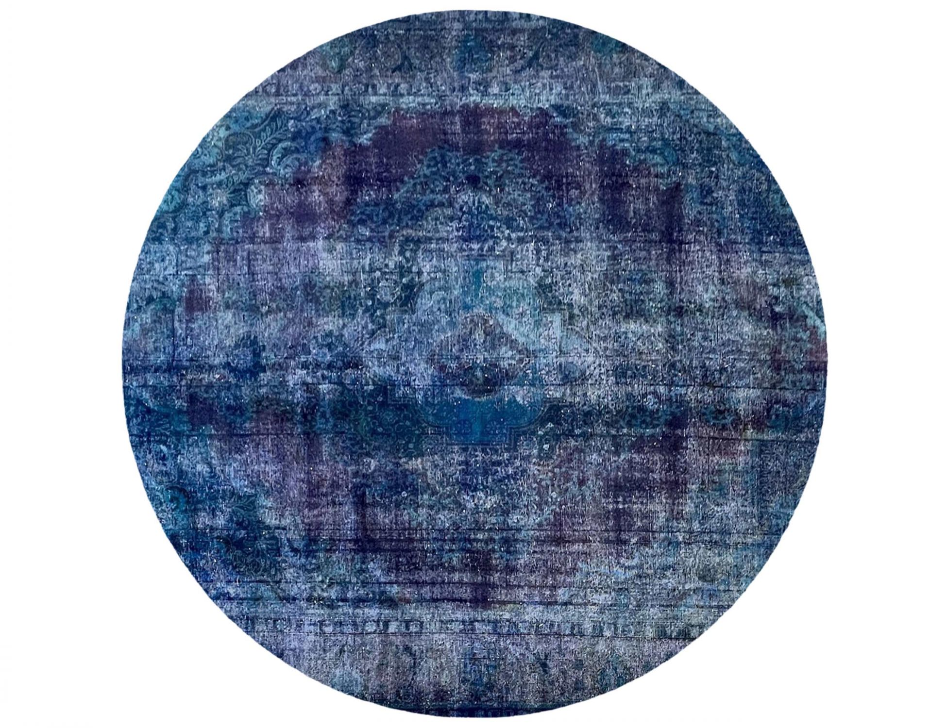 Vintage Teppich  blau <br/>280 x 280 cm