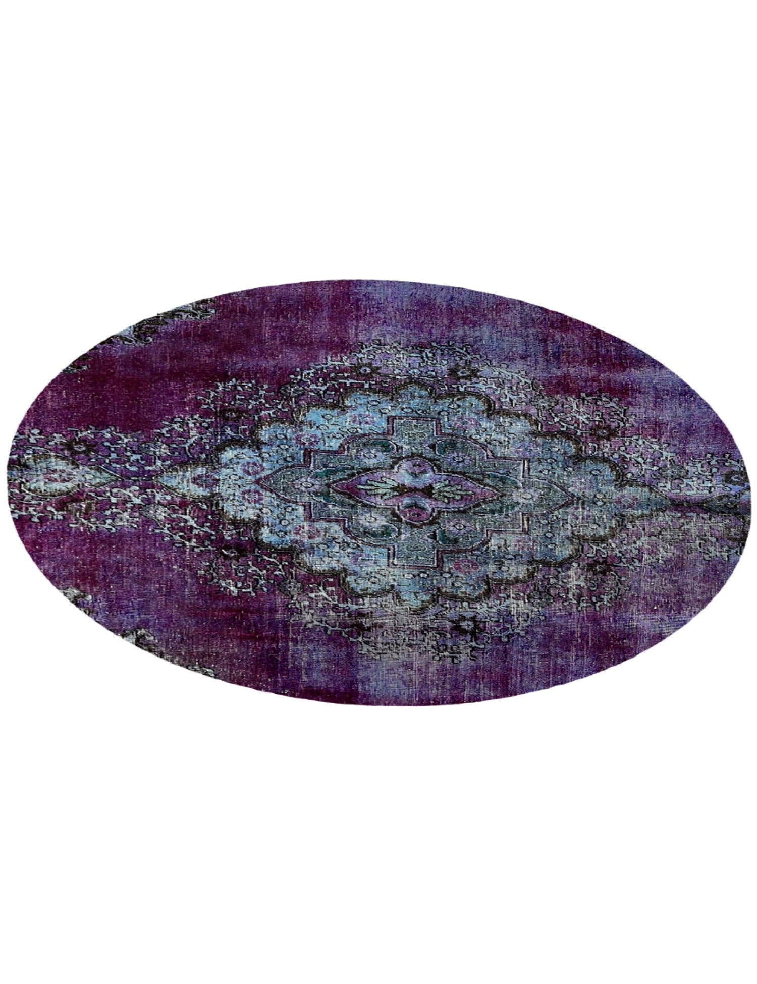 Round Vintage Carpet   167 x 167 cm