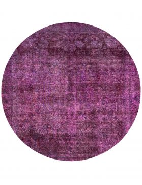 Alfombra Vintage 261 x 261 púrpura