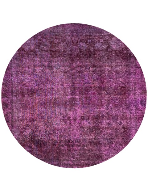 Lila Persien Vintage Teppich 261 x 261 cm