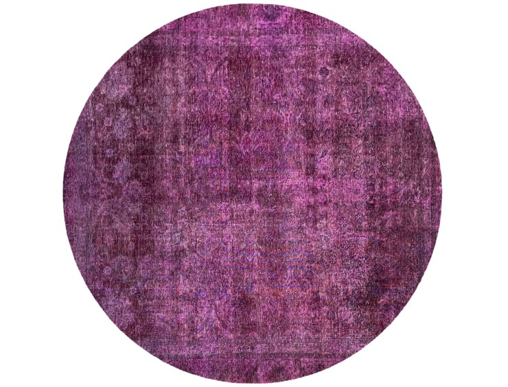 Púrpura Persa Alfombra Vintage 261 x 261 cm