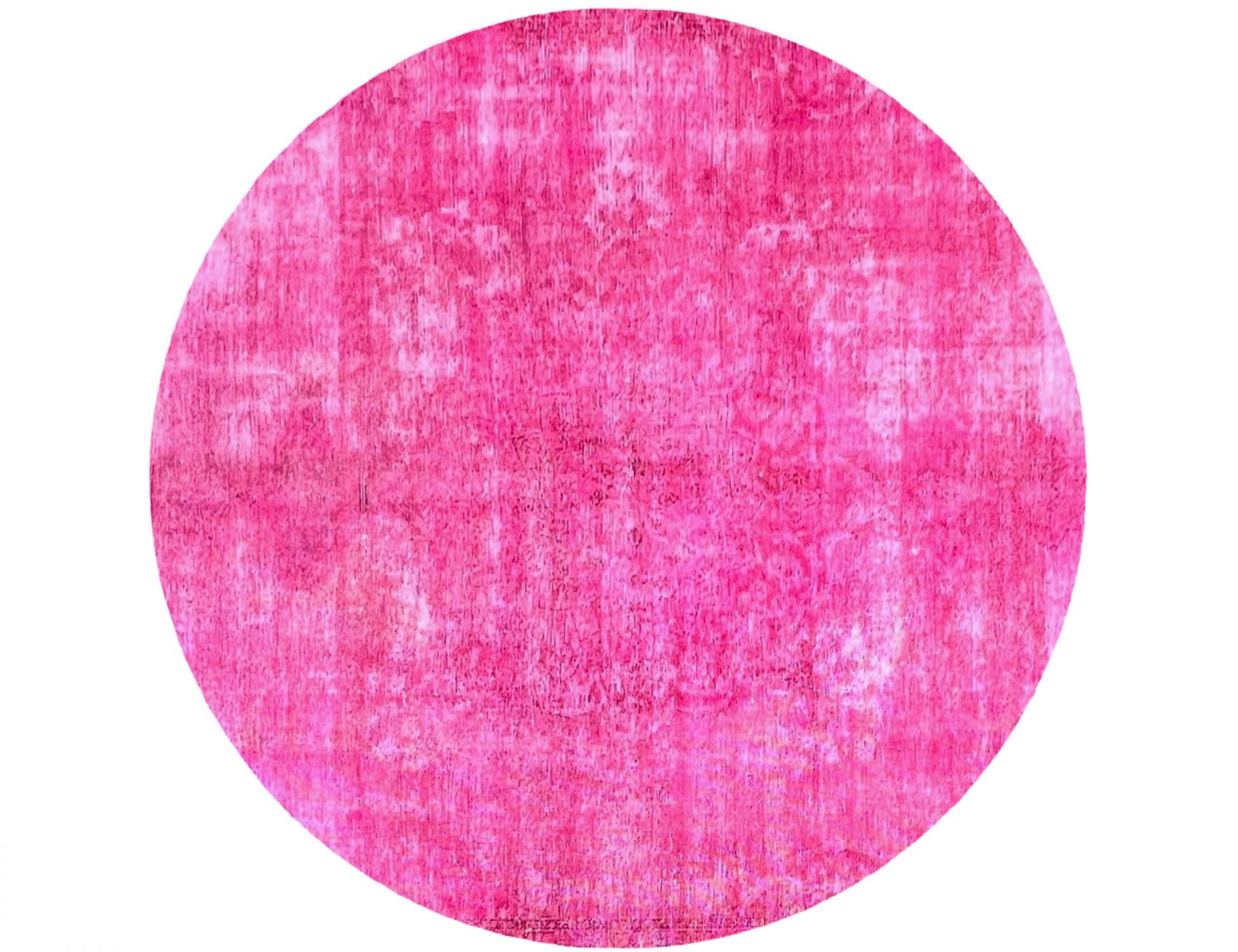 Tappeto vintage  rosa <br/>203 x 203 cm