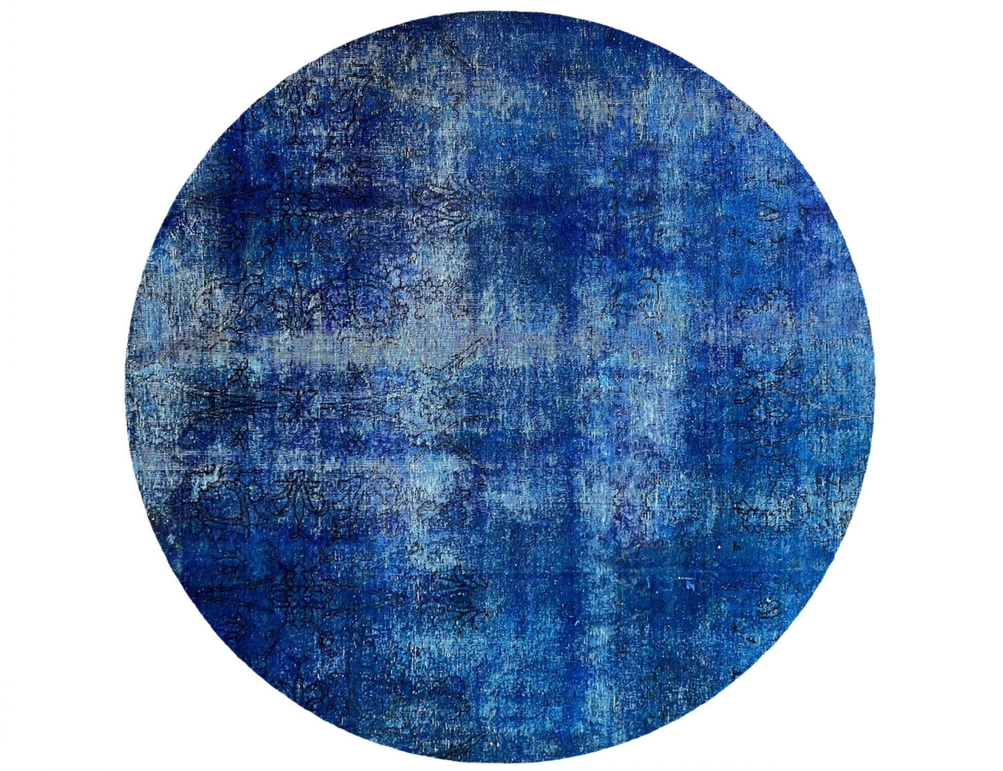Vintage Matta  blå <br/>185 x 185 cm