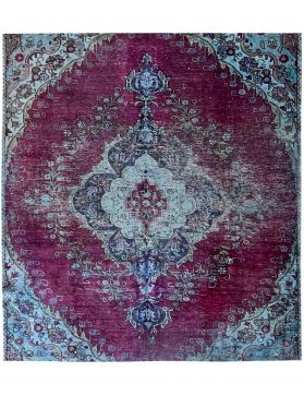 Vintage Carpet 173 X 173 sininen