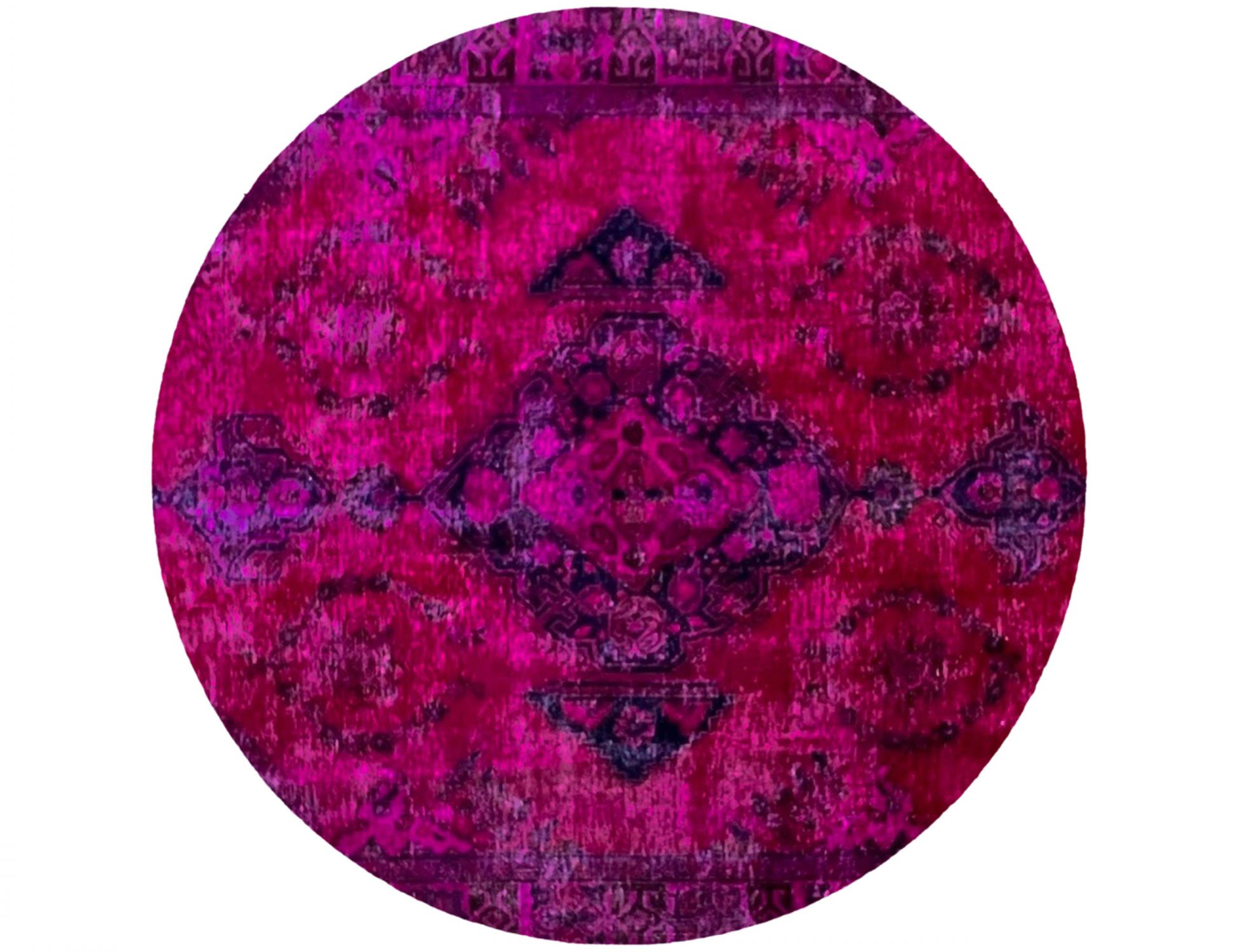 Tappeto Vintage  rosso <br/>178 x 178 cm