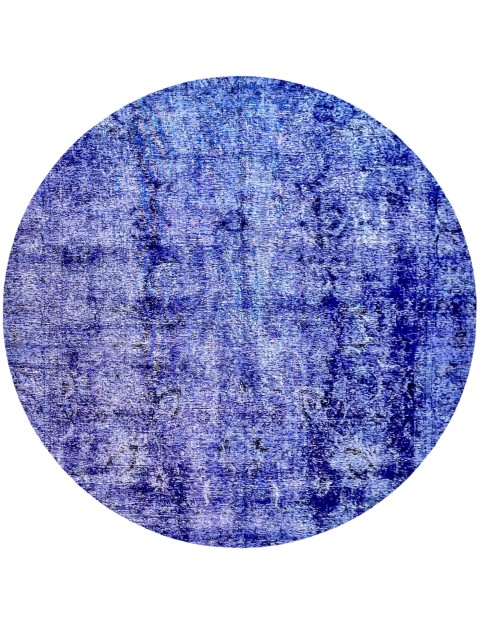Blau Persien Vintage Teppich 275 x 275 cm