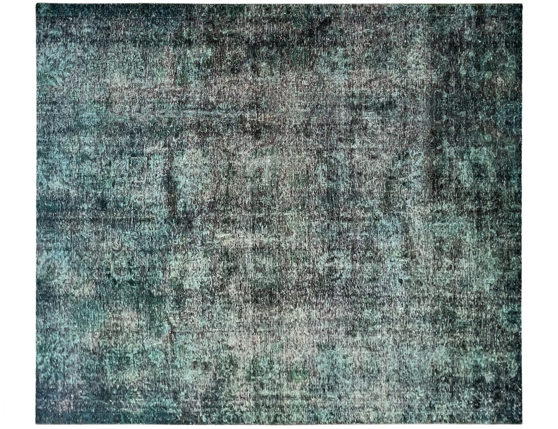 Vintage Teppich  grün <br/>290 x 236 cm