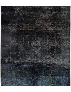 Persischer Vintage Teppich 235 x 235 schwarz