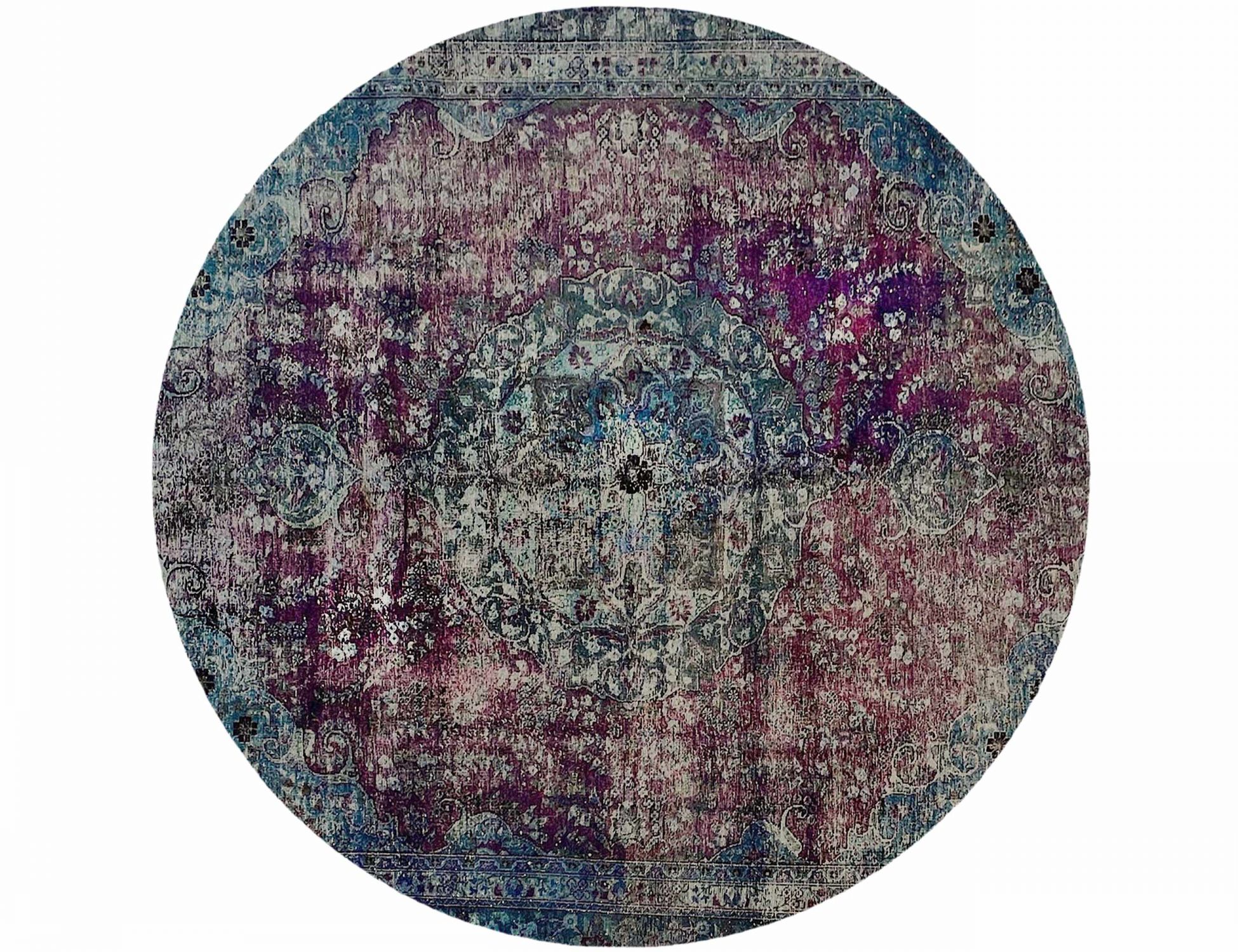 Tappeto Vintage  blu <br/>243 x 243 cm
