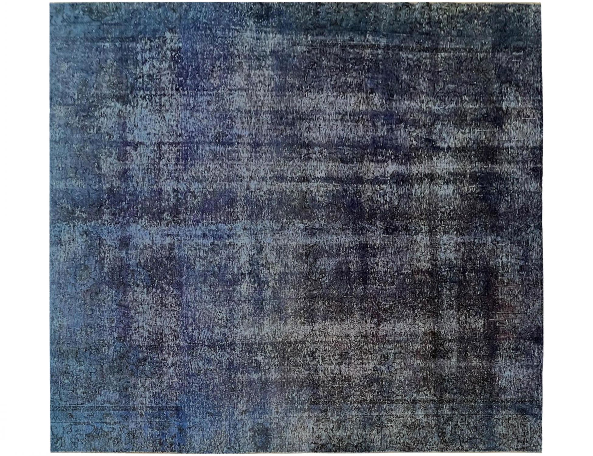Vintage Teppich  blau <br/>273 x 273 cm