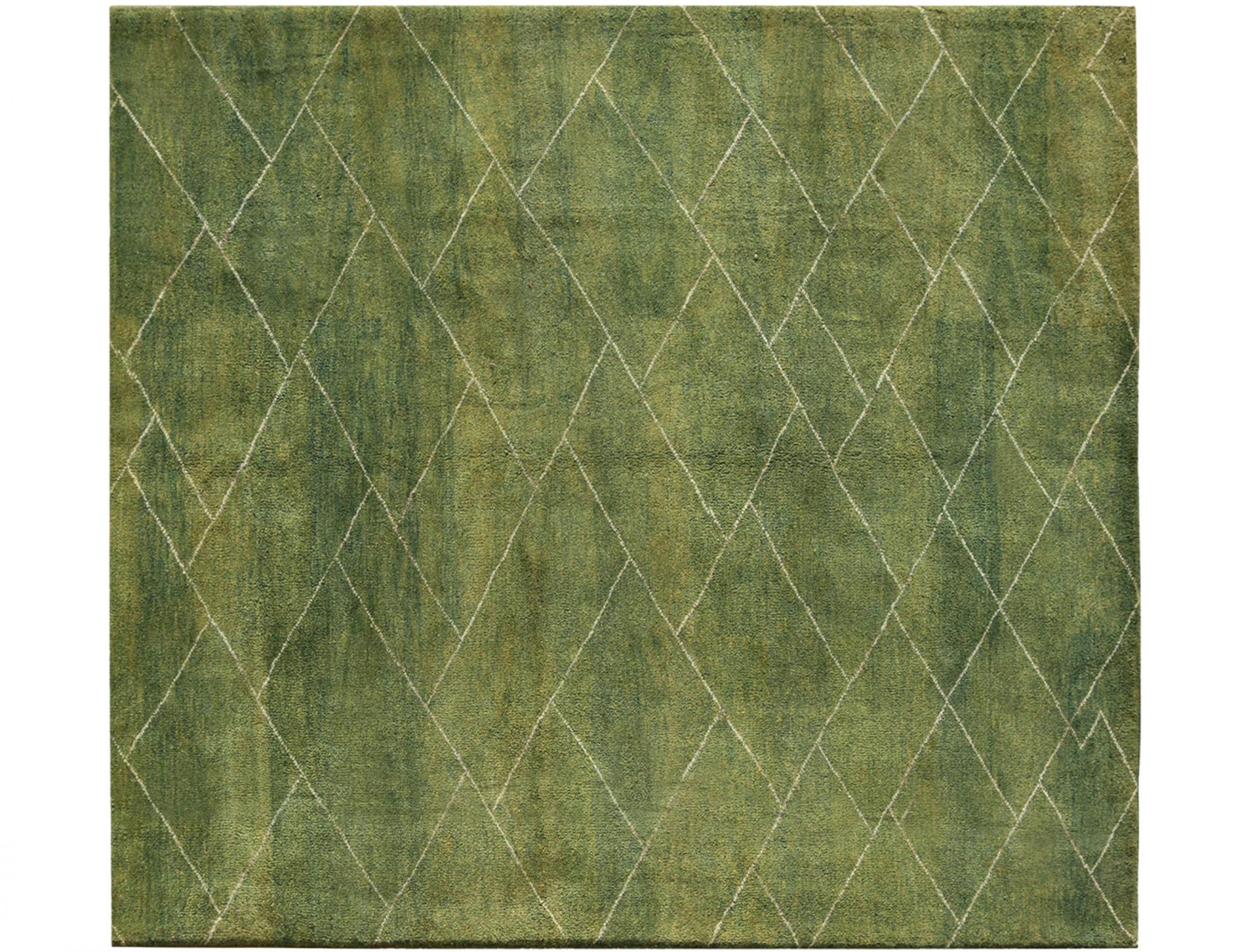 Quadrat  Gabbeh  grün <br/>194 x 194 cm