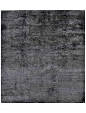 Square  Gabbeh  black <br/>202 x 202 cm