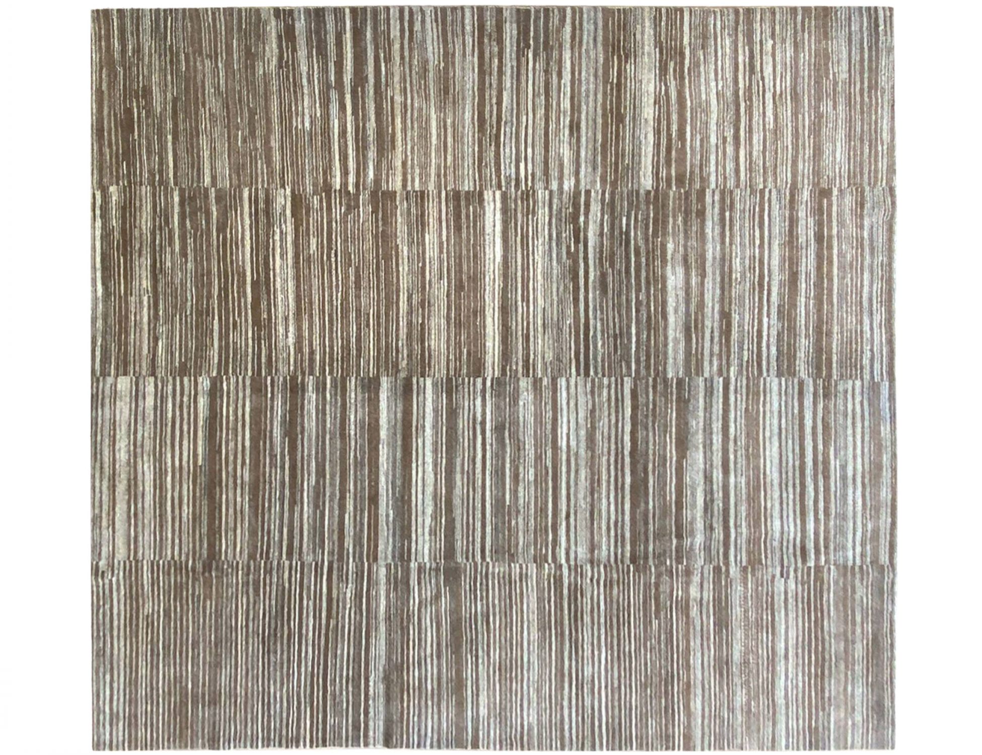 Quadrat  Gabbeh  braun <br/>295 x 295 cm