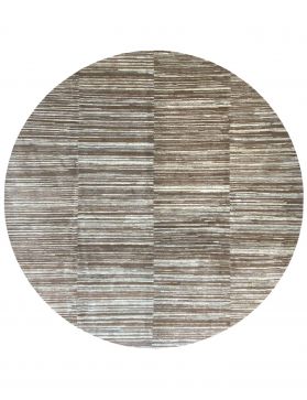 Round  Gabbeh  brown <br/>295 x 295 cm