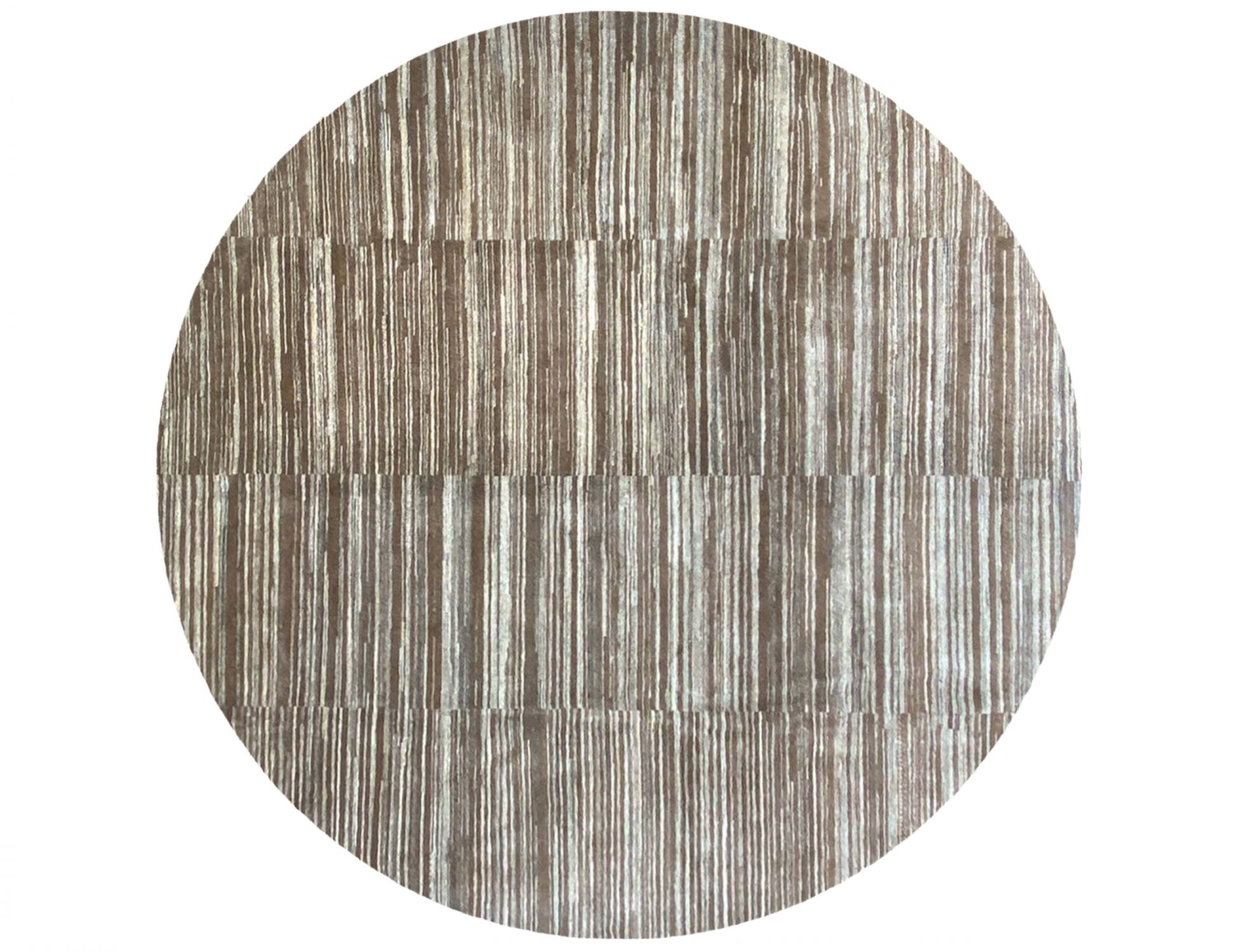 Rund  Gabbeh  braun <br/>295 x 295 cm