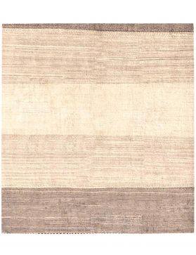 Square  Gabbeh  brown <br/>255 x 255 cm