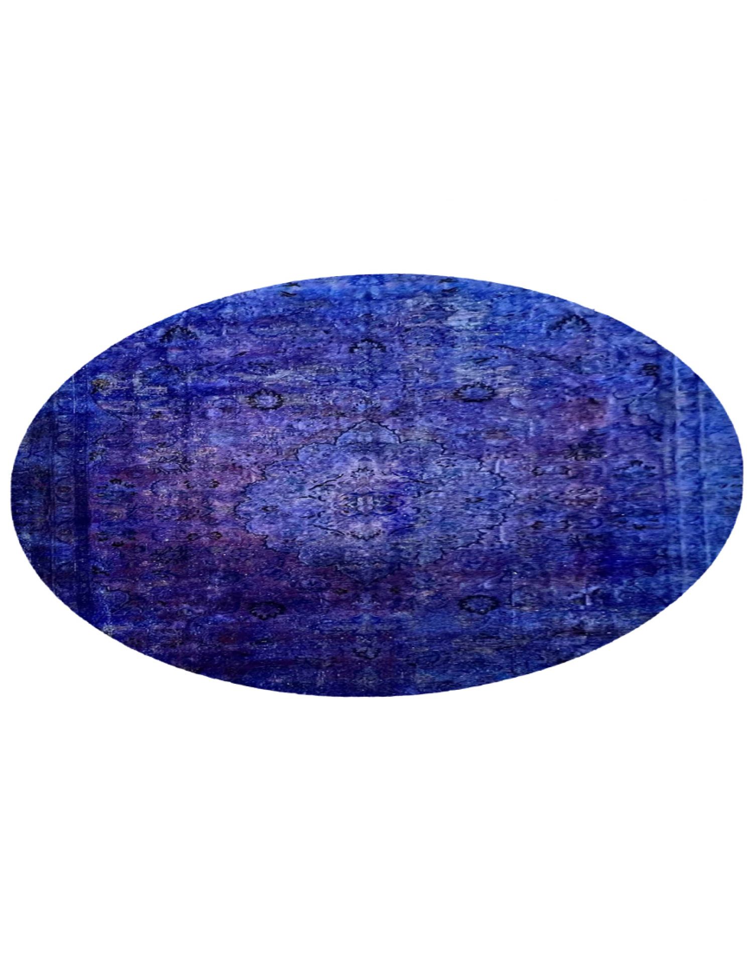 Vintage Teppich  blau <br/>240 x 240 cm