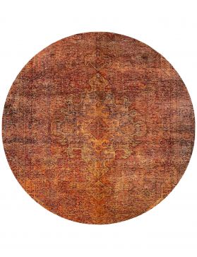 Persischer Vintage Teppich 170 x 170 orange