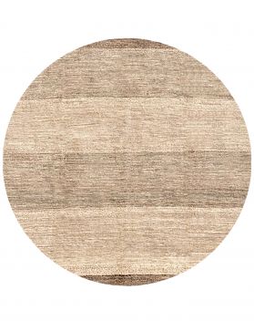 Round  Gabbeh  brown <br/>261 x 261 cm