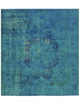 Tappeto vintage persiano  turchese <br/>255 x 255 cm