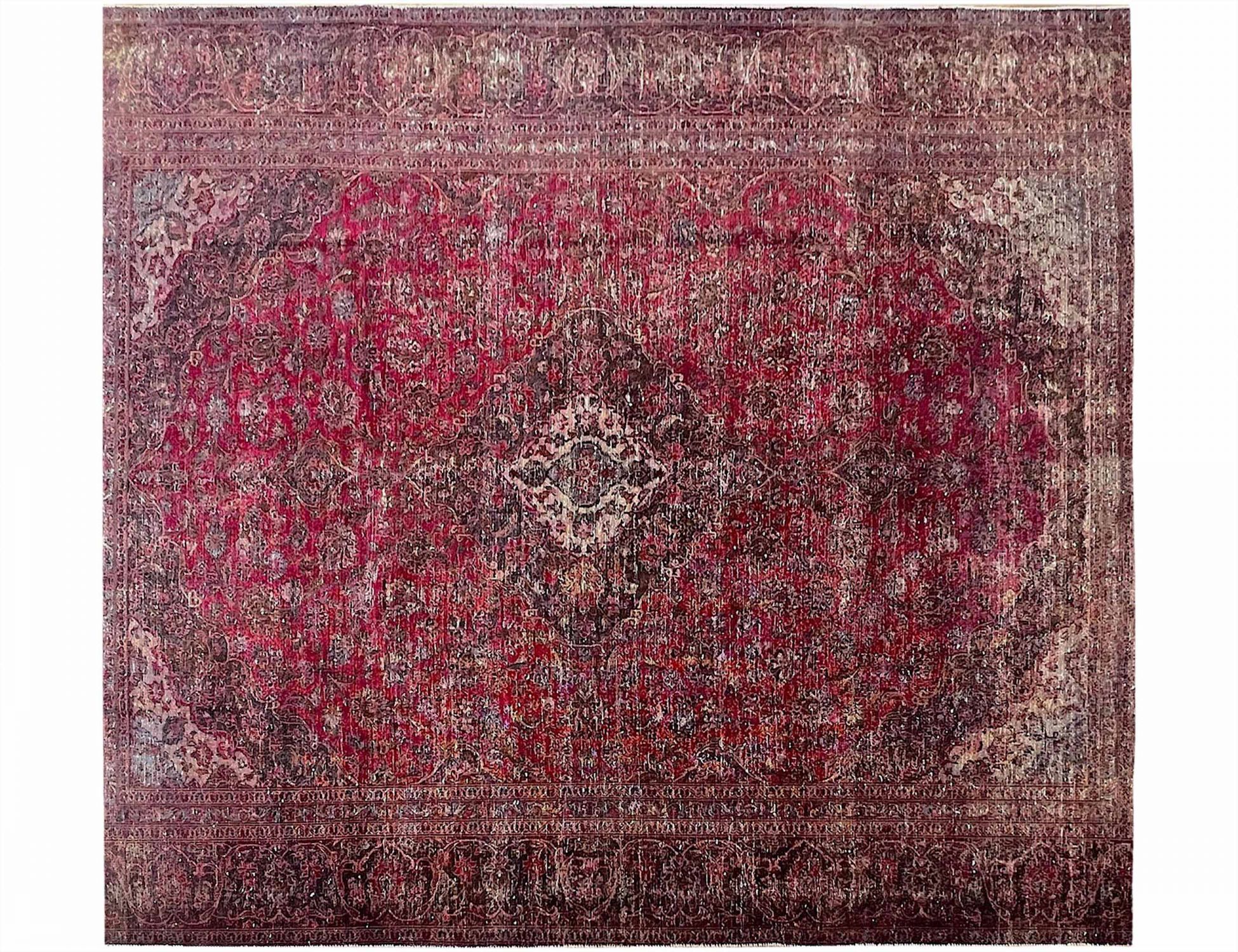 Tappeto Vintage  rosso <br/>266 x 266 cm