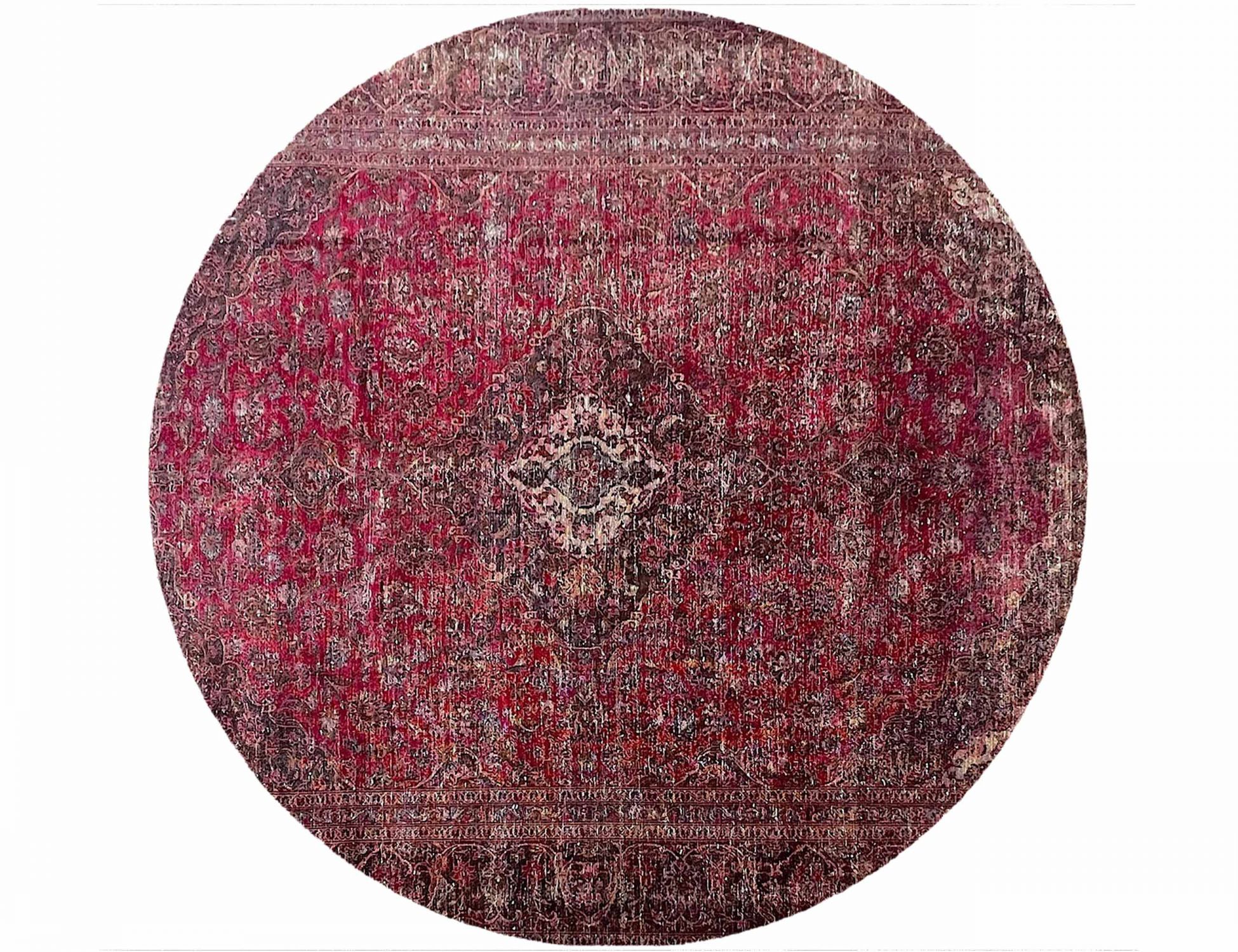 Tappeto Vintage  rosso <br/>266 x 266 cm
