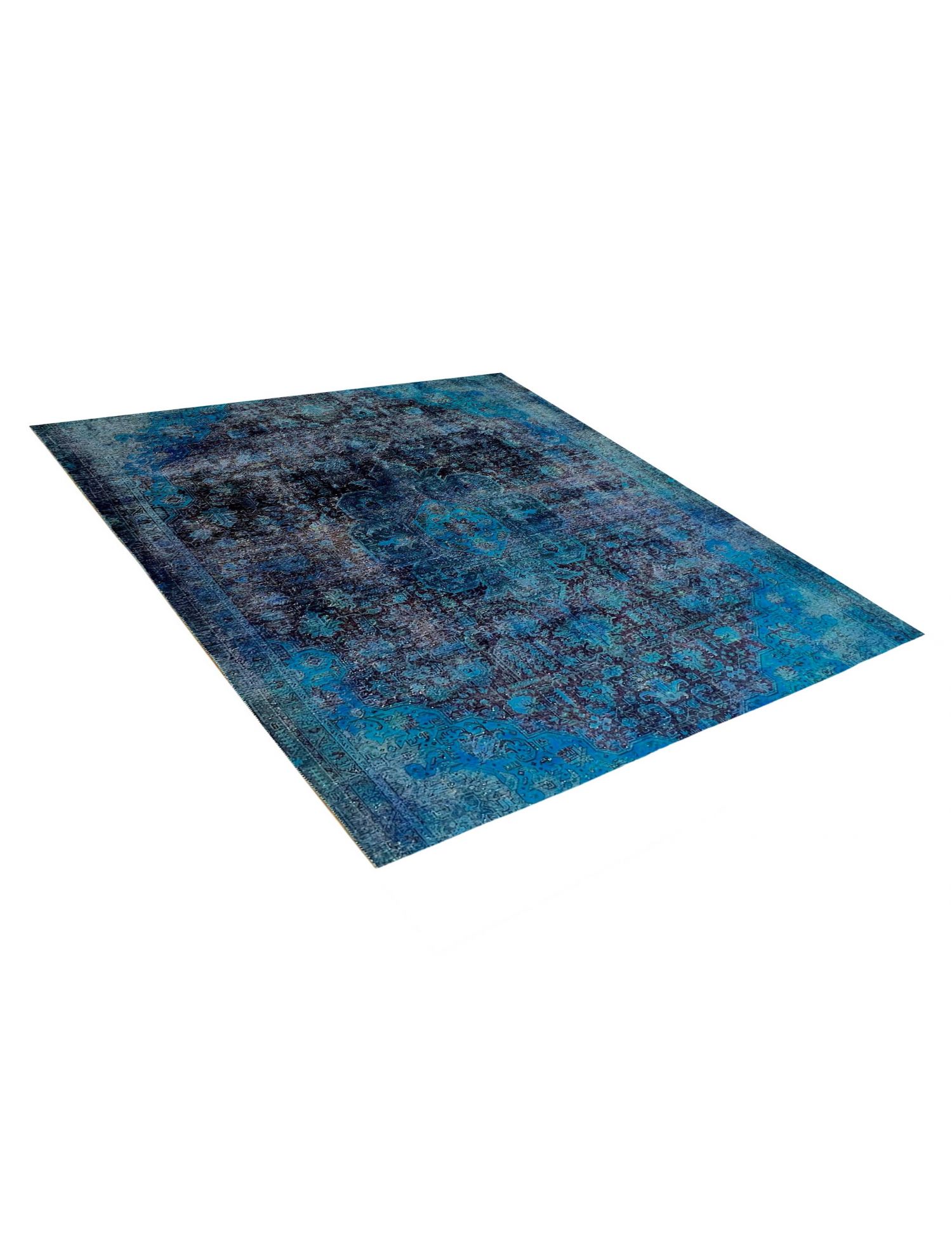Vintage Teppich  blau <br/>244 x 244 cm