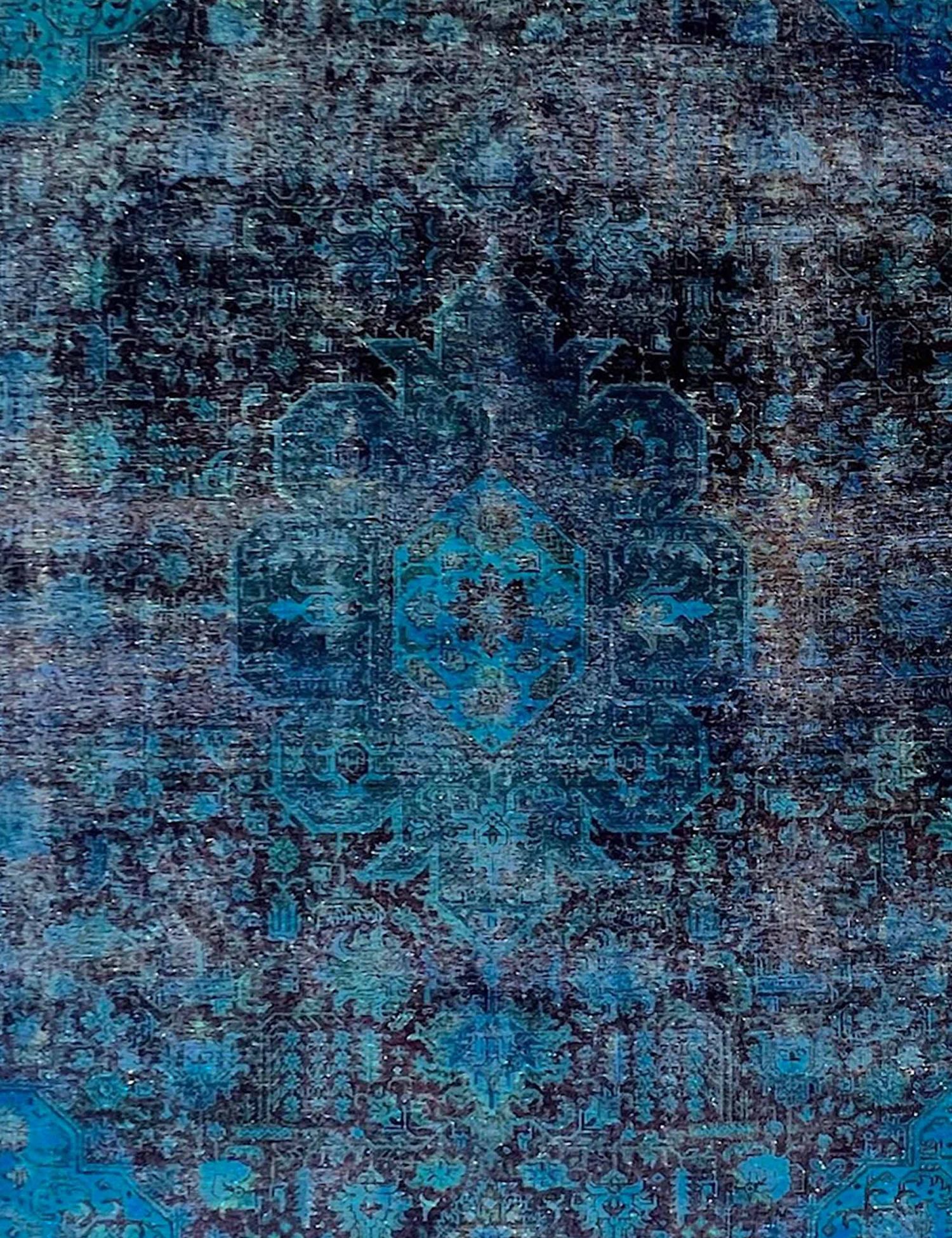 Vintage Teppich  blau <br/>300 x 244 cm