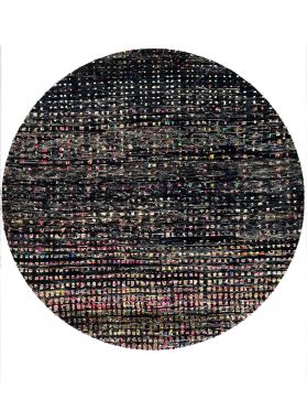 Taj Wool & Silk 238 x 238 black