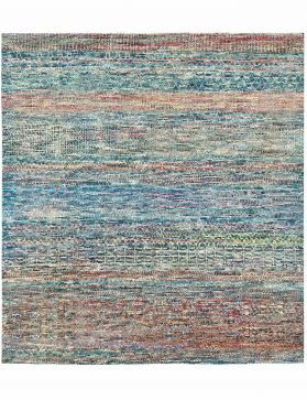 Taj Wool & Silk  blu <br/>247 x 247 cm