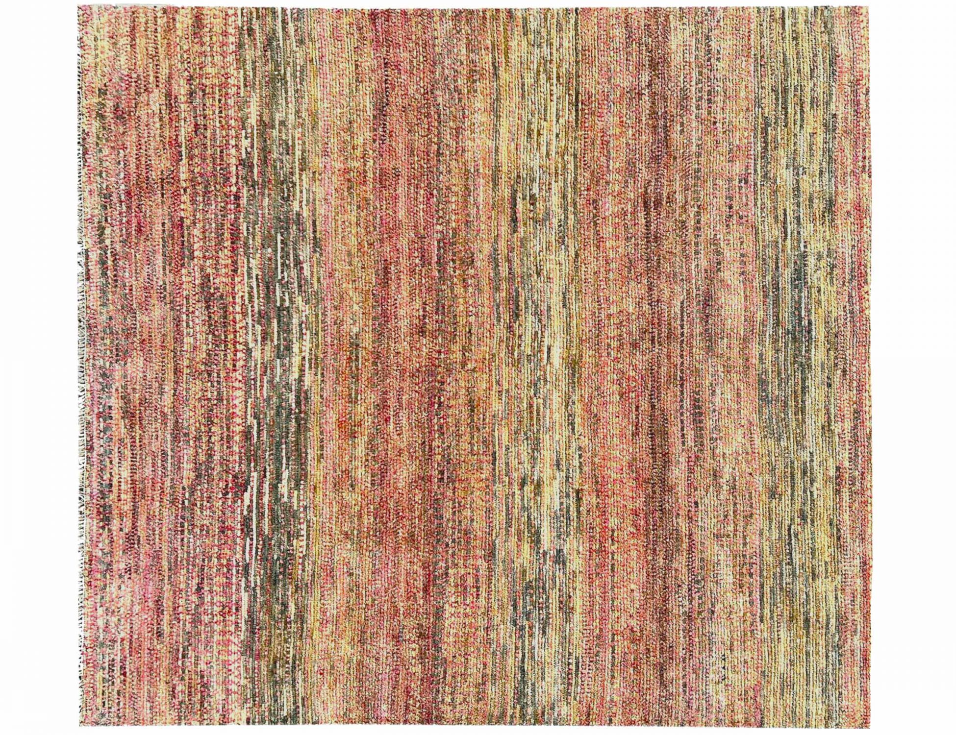 Quadrat Taj Wolle & Seide  beige <br/>246 x 246 cm