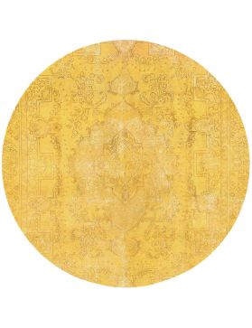 Tappeto vintage persiano 275 x 275 giallo