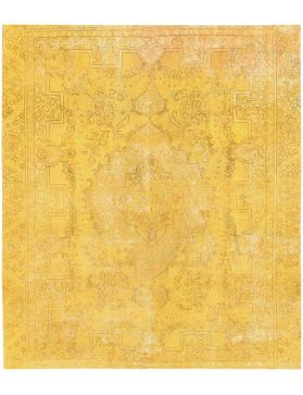 Persischer Vintage Teppich 310 x 275 gelb