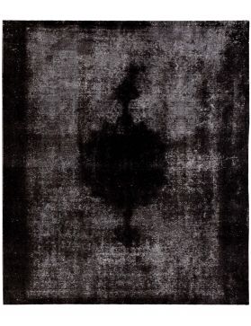 Persischer Vintage Teppich 300 x 257 schwarz