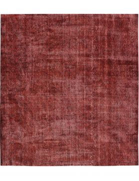 Vintage Carpet 215 X 215 punainen