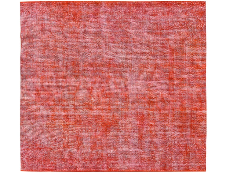 Rouge Turc Vintage Tapis 200 x 200 cm