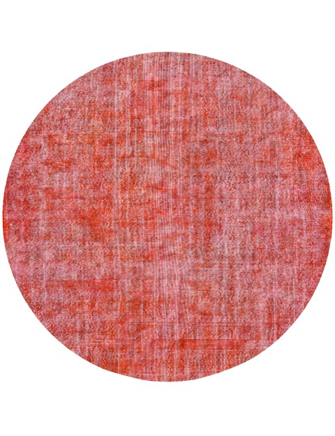 Rot Türkei Vintage Teppich 200 x 200 cm