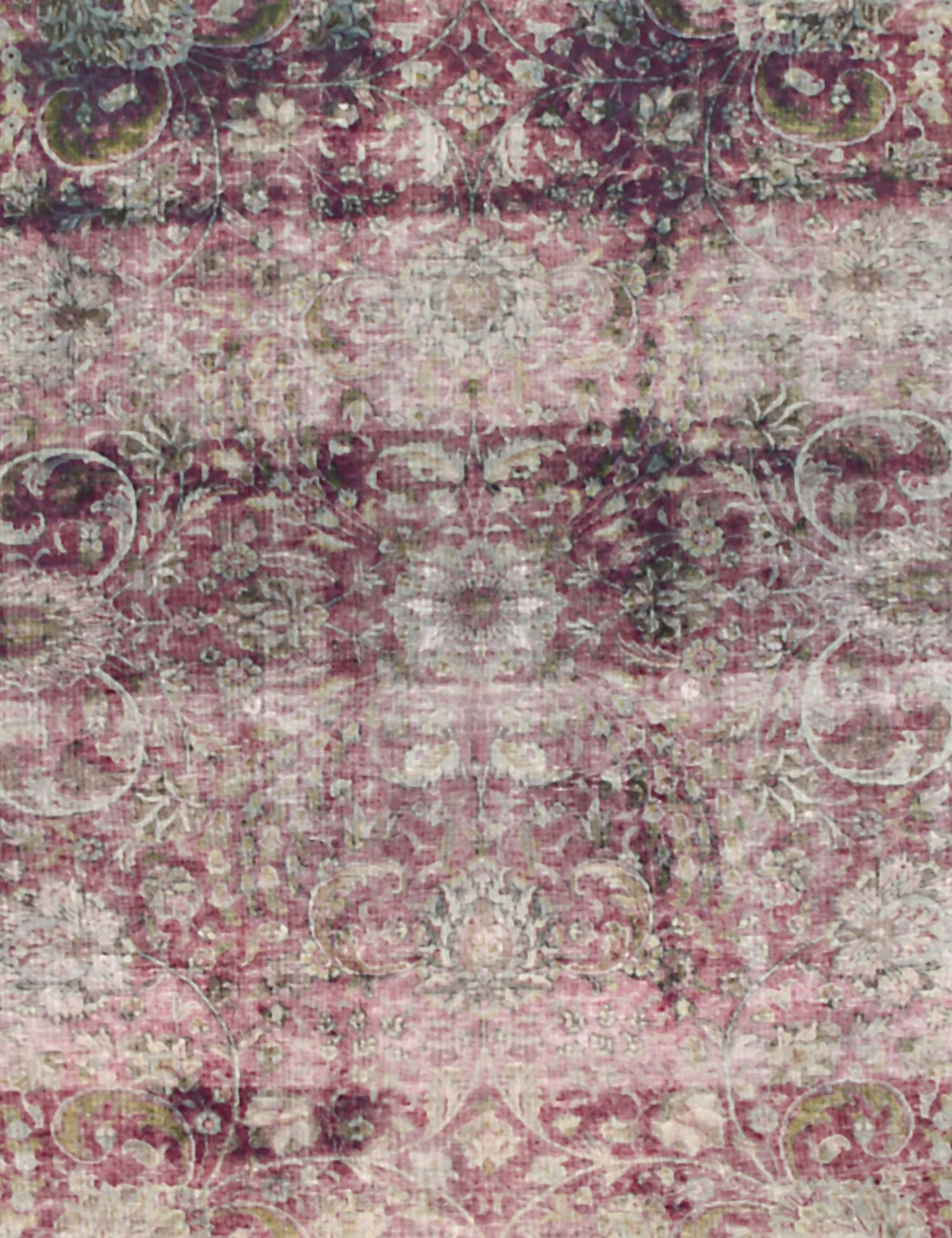 Alfombra persa vintage   209 x 209 cm